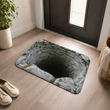 3D Optical Illusion Stone Well Doormat With Non-Slip Latex Backing - Image 4