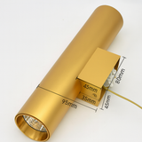 Modern Cylindrical LED 2-Light Wall Sconce Lasson Living