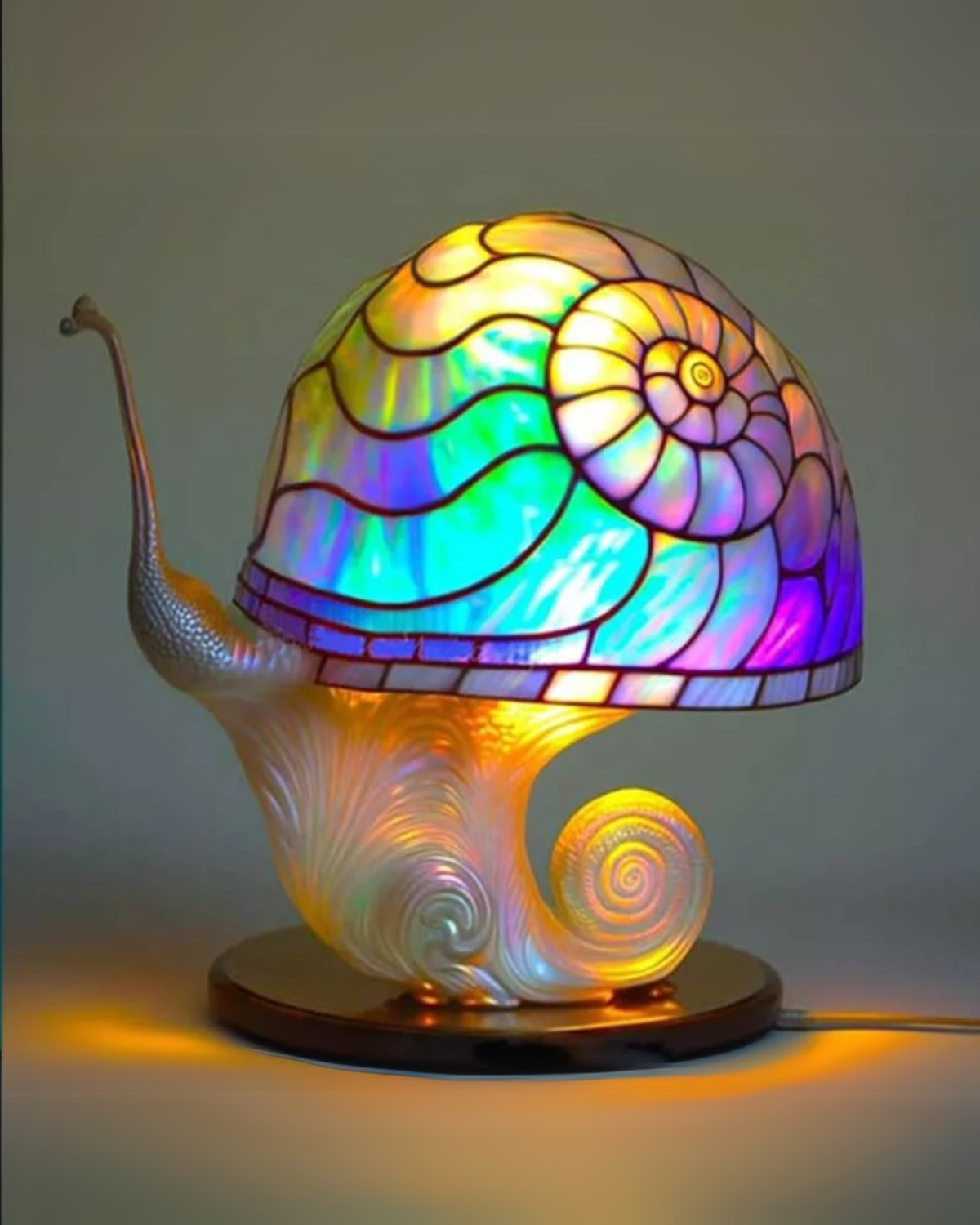 Vintage Mushroom Table Lamp LED 1-Light Lasson Living