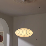 Japanese Fabric Round Pendant 1-Light Lasson Living