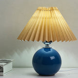 Nordic Ceramic Pleated Table Light | 1-Light Lasson Living