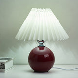 Nordic Ceramic Pleated Table Light | 1-Light Lasson Living