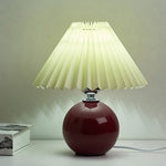 Nordic Ceramic Pleated Table Light | 1-Light Lasson Living