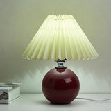 Nordic Ceramic Pleated Table Light | 1-Light Lasson Living