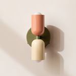 Modern Minimalist Cylinder Wall Sconce LED 2-Light Lasson Living