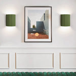 Nordic Resin Striped Wall Sconce LED 1-light Lasson Living