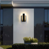 Minimalist Waterproof Outdoor Square Wall Sconce LED 1-Light Lasson Living