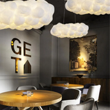 Modern Fibre Cloud Pendant Light 1-Light Lasson Living