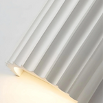 Nordic Resin Striped Wall Sconce LED 1-light Lasson Living