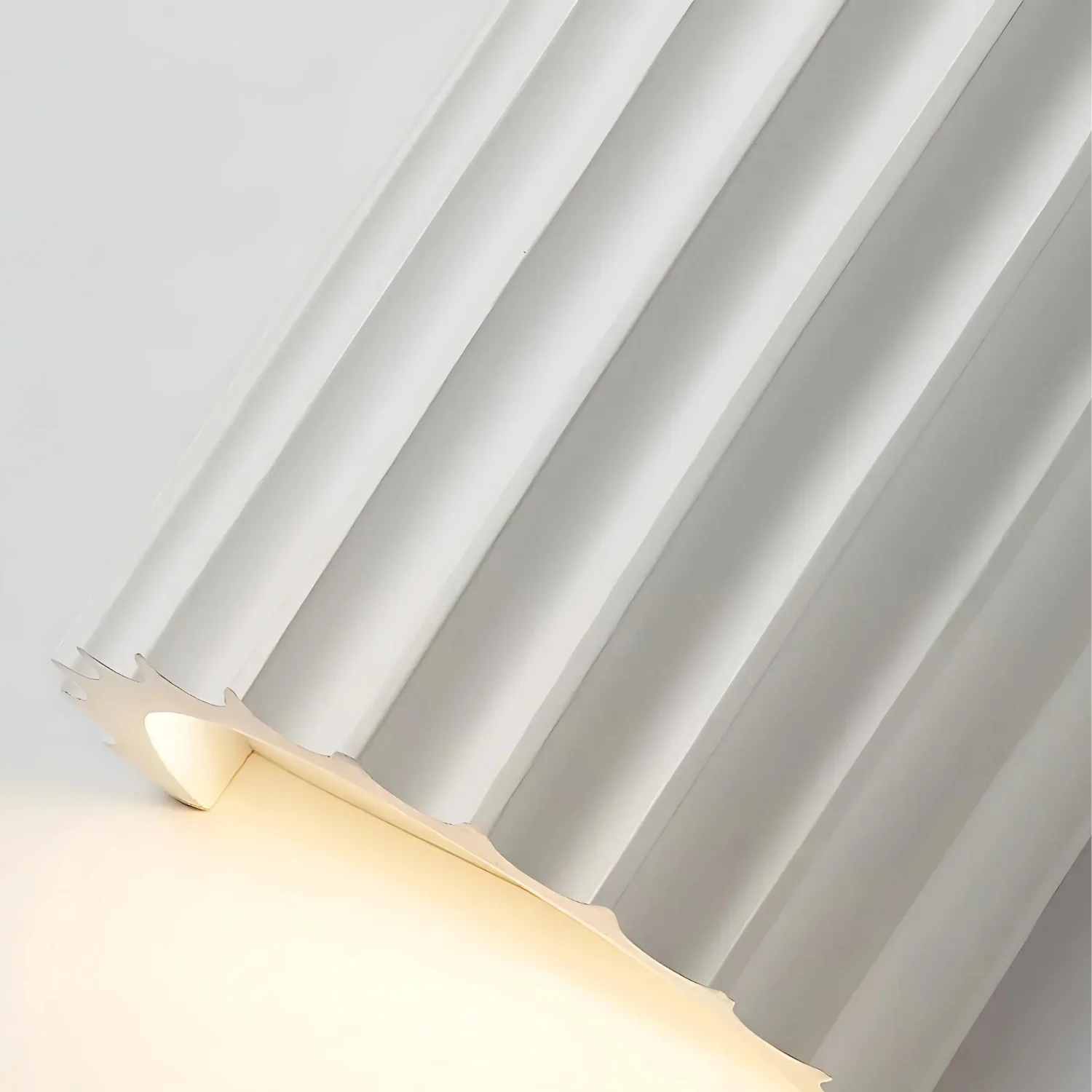 Nordic Resin Striped Wall Sconce LED 1-light Lasson Living
