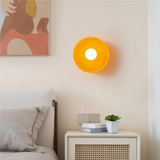 Nordic Glass Olive Disc Wall & Ceiling Light LED 1-light Lasson Living