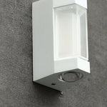 Nordic Minimalist Acrylic Rectangular Outdoor Wall Light LED Up-Down Lasson Living