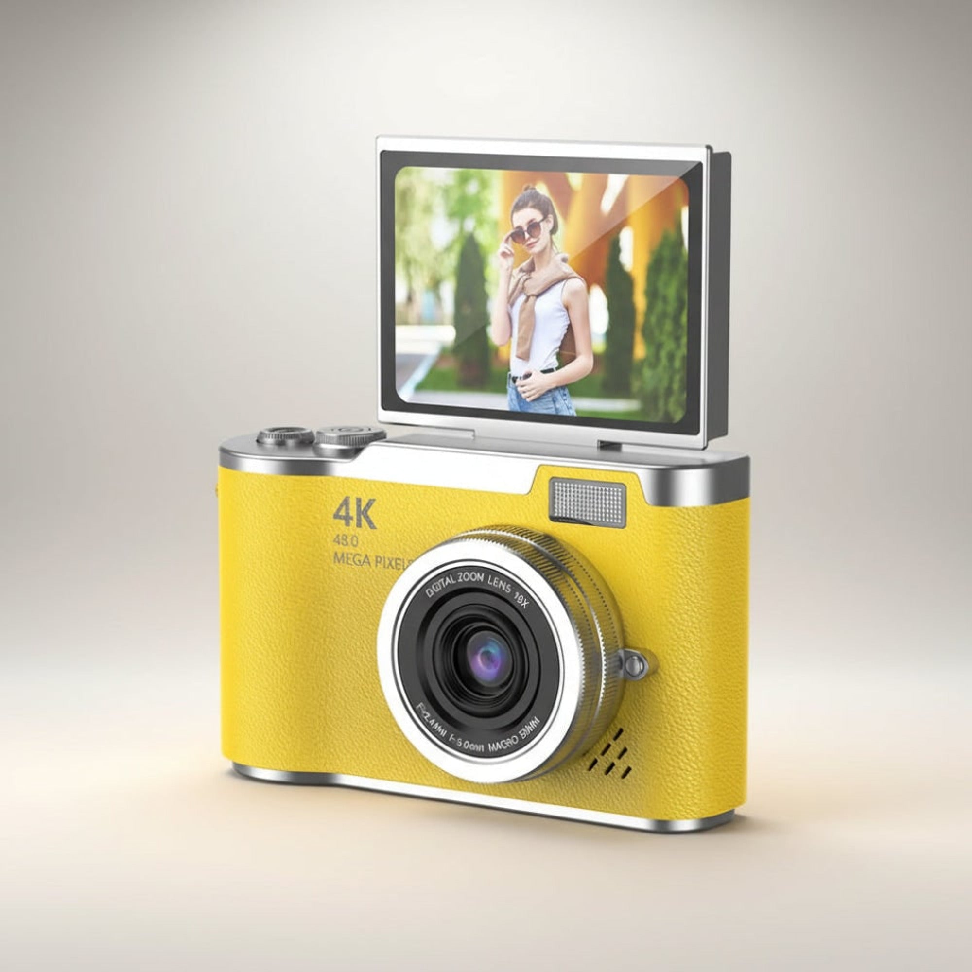 4K Digital Camera With 8x Zoom And 2.4 Inch Flip Screen - Image 6