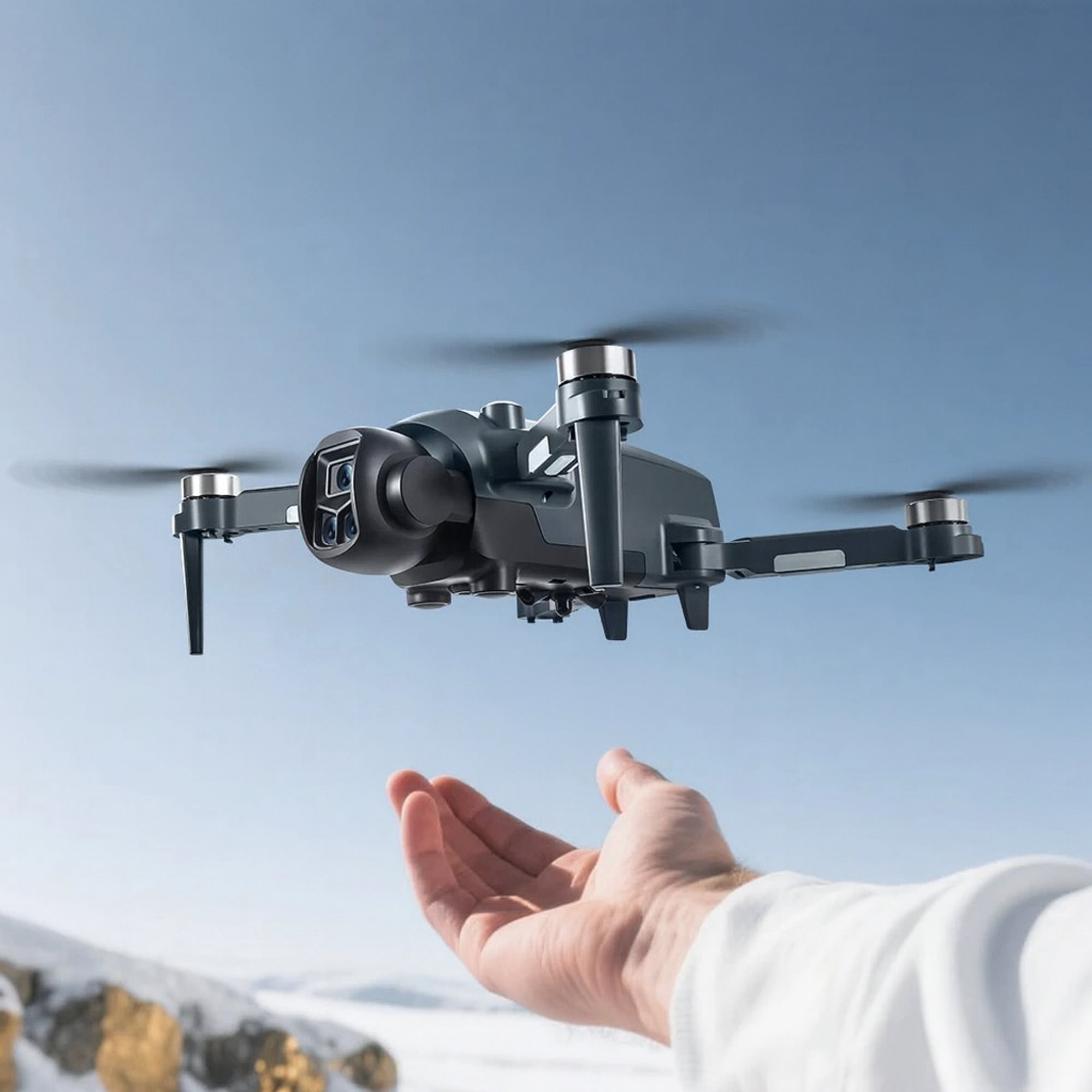 4K Dual Camera Drone With Brushless Motor Fpv And Intelligent Flight Modes - Image 1