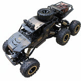 4WD RC Monster Truck With Rugged Suspension And Integrated LED Lights For Off-Road Fun - Image 3