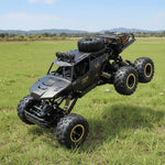 4WD RC Monster Truck With Rugged Suspension And Integrated LED Lights For Off-Road Fun - Image 7