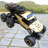 4WD RC Monster Truck With Rugged Suspension And Integrated LED Lights For Off-Road Fun - Image 6