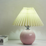 Nordic Ceramic Pleated Table Light | 1-Light Lasson Living