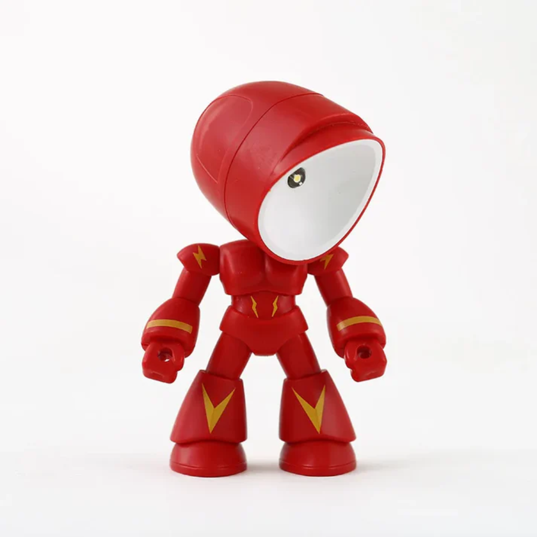 Modern Robot-Inspired LED Table Lamp 1-Light Lasson Living