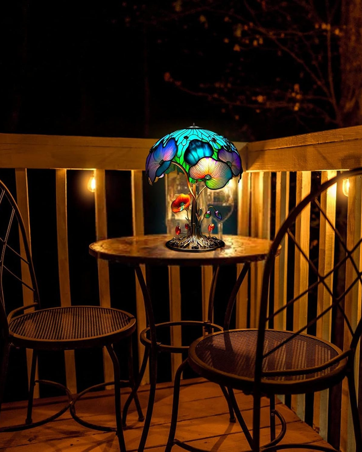 Vintage Mushroom Table Lamp LED 1-Light Lasson Living