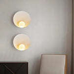 Modern Japandi Resin Bowl Wall Sconce G9 1-Light Lasson Living