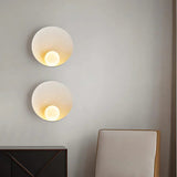 Modern Japandi Resin Bowl Wall Sconce G9 1-Light Lasson Living