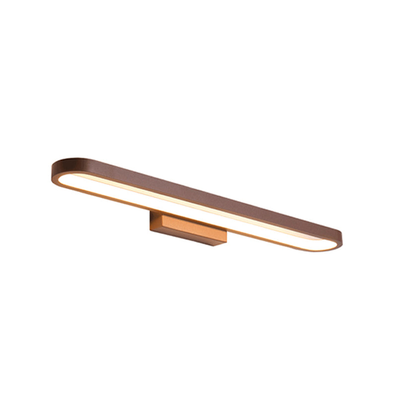Modern LED Linear Mirror Wall Light | 1-Light Lasson Living
