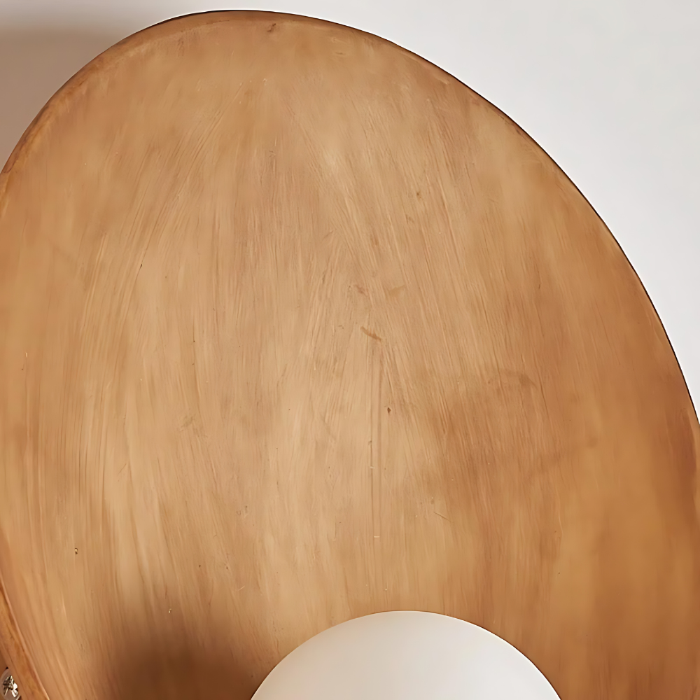 Modern Japandi Resin Bowl Wall Sconce G9 1-Light Lasson Living