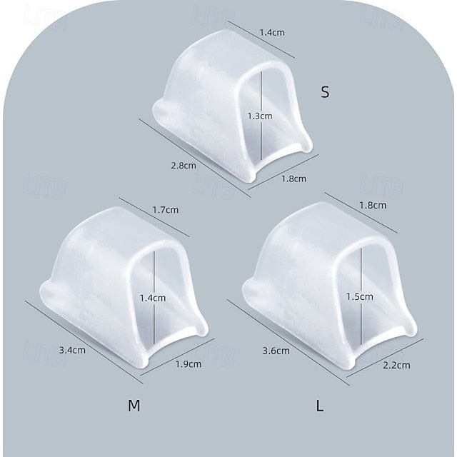 6 Pack Gel Toe Spacers With Loop Design For All-Day Comfort - Image 2