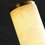 Modern Minimalist Spanish Marble Copper Wall Sconce LED 1-Light Lasson Living