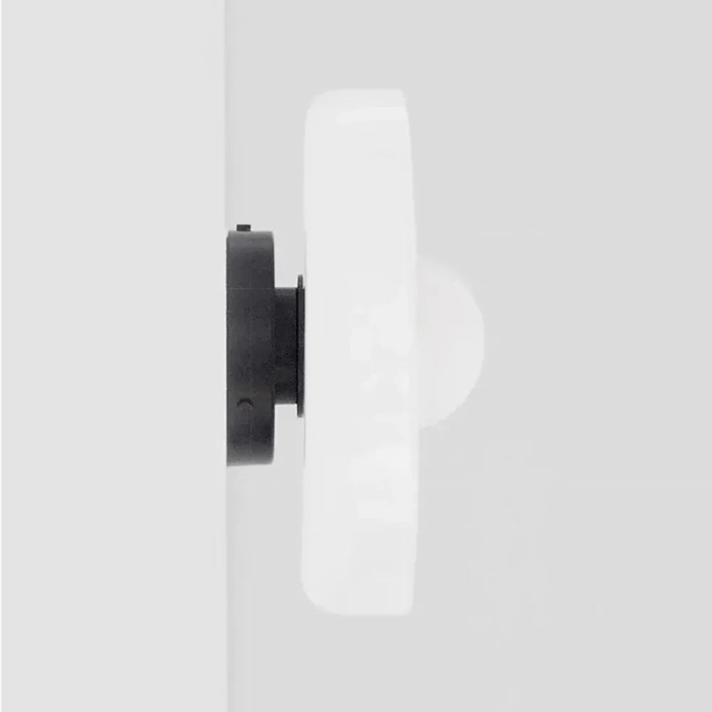 Modern Glass Disc Ceiling and Wall Light LED 1-Light Lasson Living