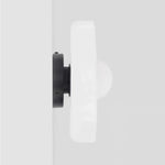Modern Glass Disc Ceiling and Wall Light LED 1-Light Lasson Living