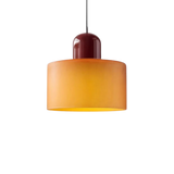 Modern Glass Cylinder Pendant 1-Light Lasson Living