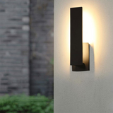 Minimalist Waterproof Outdoor Square Wall Sconce LED 1-Light Lasson Living