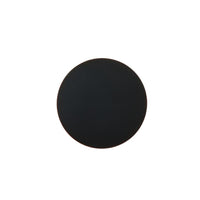Modern Minimalist Round LED Wall Sconce IP65 Outdoor 1-Light Lasson Living