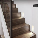 Nordic Frameless Stainless-Steel Stair LED Wall 1-Light Lasson Living