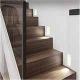 Nordic Frameless Stainless-Steel Stair LED Wall 1-Light Lasson Living