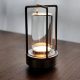 Modern Cylinder LED Wireless Table Lamp 1-Light Lasson Living