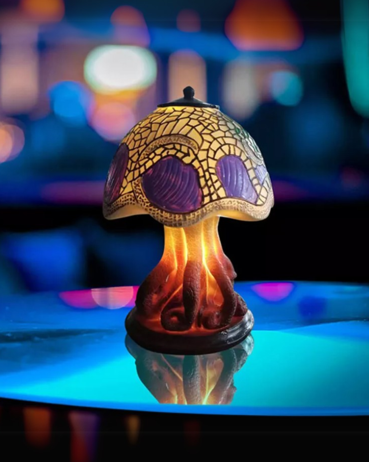 Vintage Mushroom Table Lamp LED 1-Light Lasson Living
