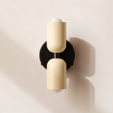 Modern Minimalist Cylinder Wall Sconce LED 2-Light Lasson Living