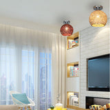 Modern Textured Dome Semi-Flush Ceiling Light | LED 1-Light Lasson Living