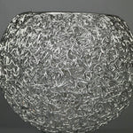 Modern Textured Dome Semi-Flush Ceiling Light | LED 1-Light Lasson Living