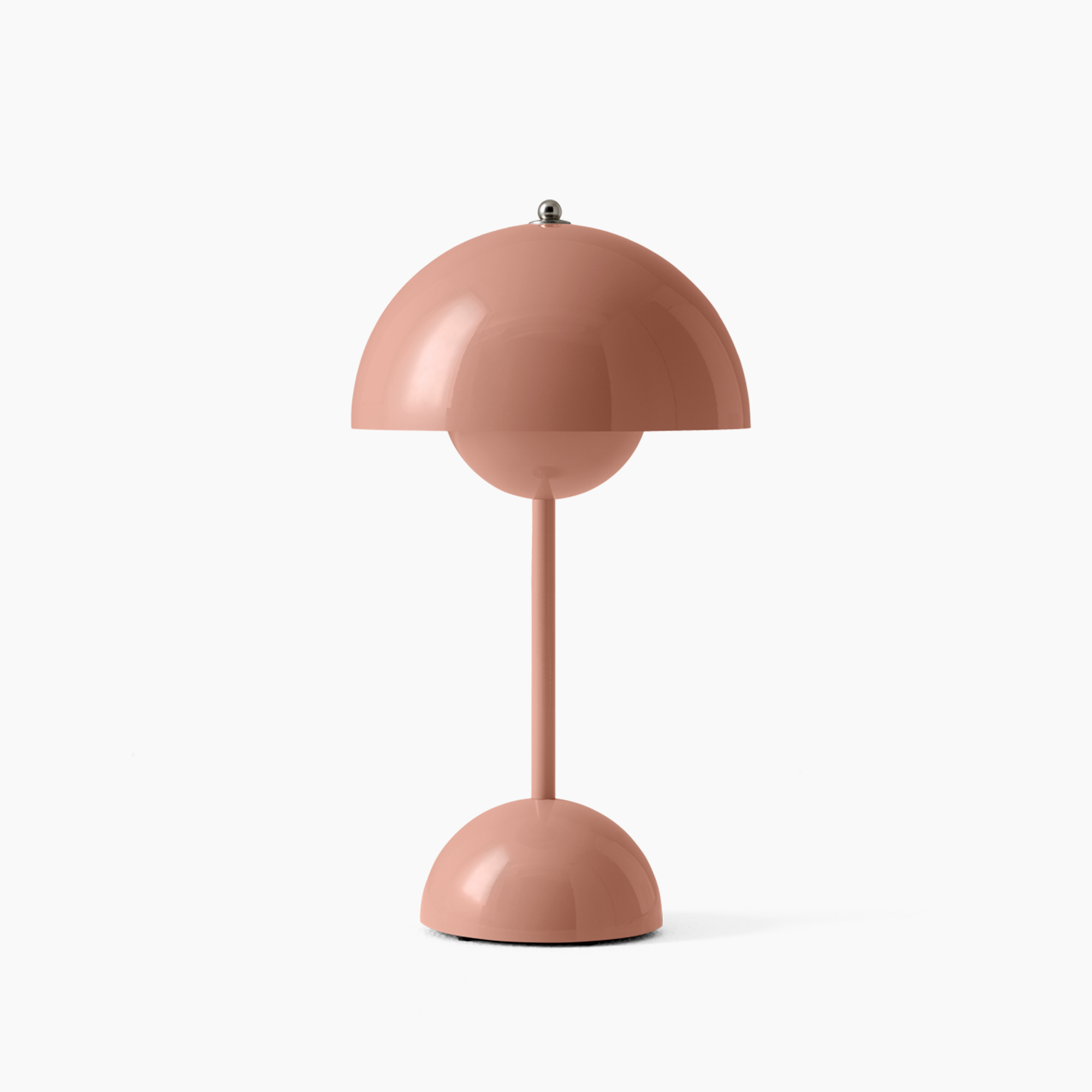 Modern Dome Wireless LED Table Lamp 1-Light Lasson Living