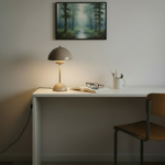 Modern Dome Wireless LED Table Lamp 1-Light Lasson Living