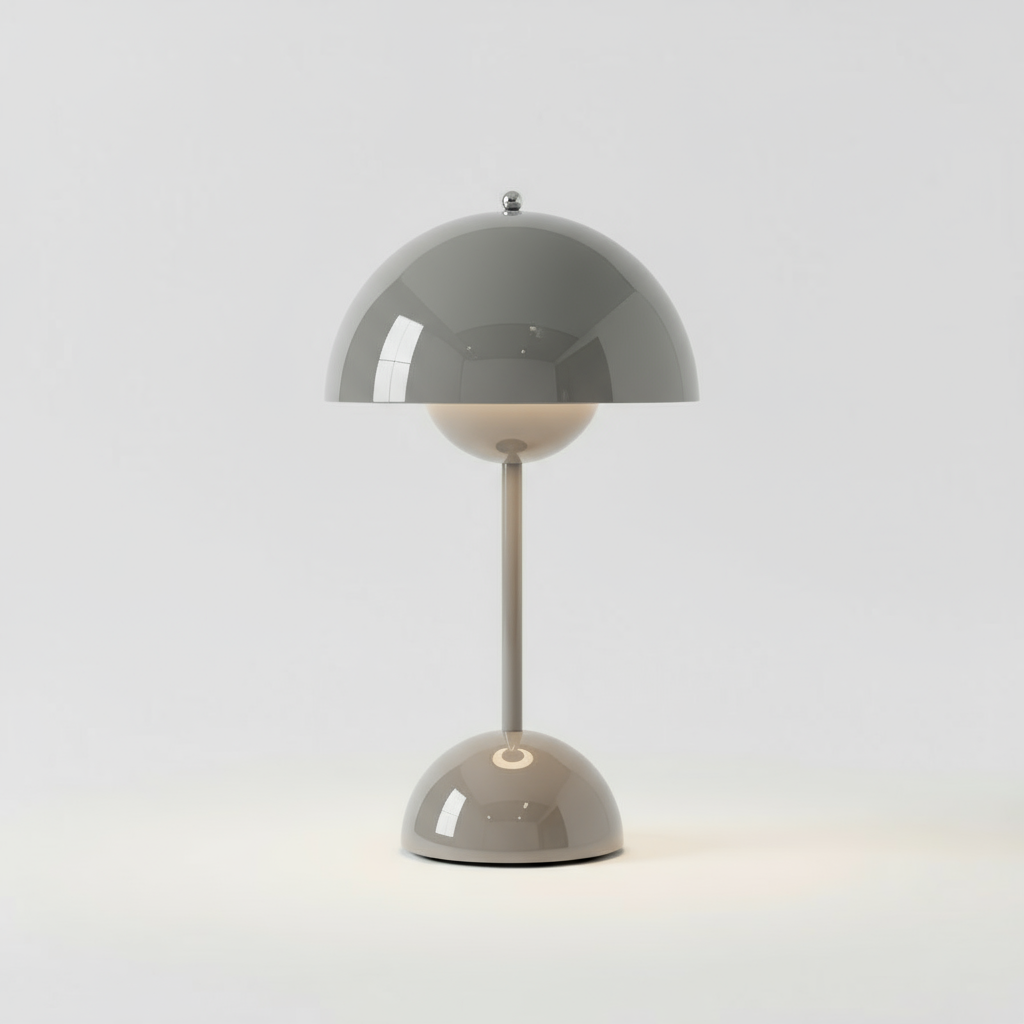 Modern Dome Wireless LED Table Lamp 1-Light Lasson Living
