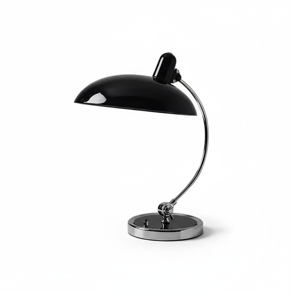 Modern Bauhaus Dome Table Lamp | 1-Light Lasson Living