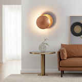 Modern Round LED Wall Light 1-Light Lasson Living