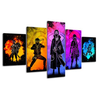 BowLift | 5 piece Naruto Anime - canvas wall art painting Lasson Living