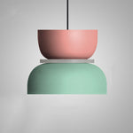 Nordic Zinc Alloy Dual-tone Dome Pendant Light LED 1-light Lasson Living