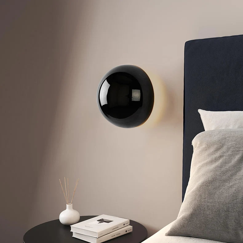 Bauhaus Glass Globe LED Wall Light 1-Light Lasson Living